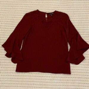 41 Hawthorn crepe blouse